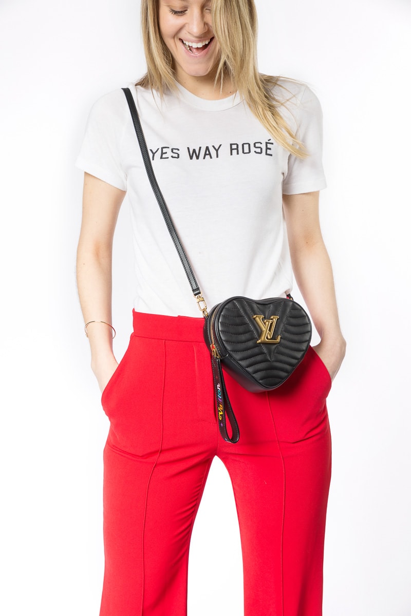 new wave heart bag
