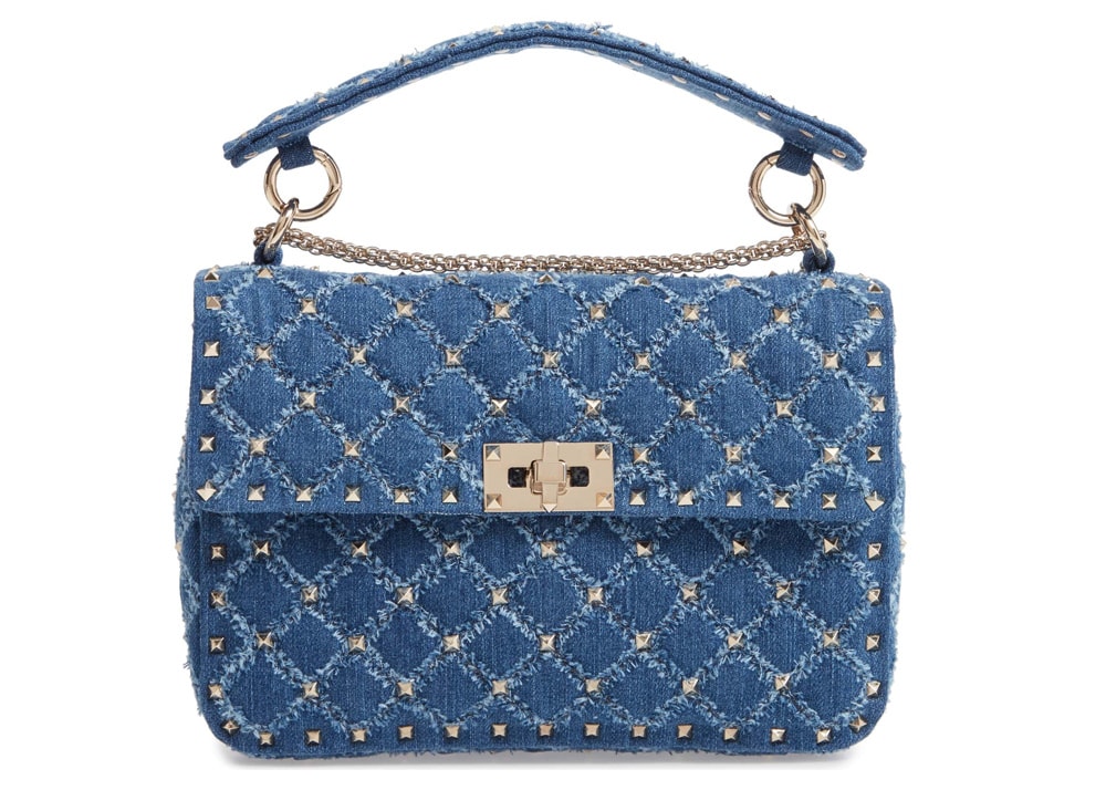 Denim Bags Are All the Rage for Spring 2019 Mochila Backpack Mini 12800 Evergreen 65 ParallaxShops