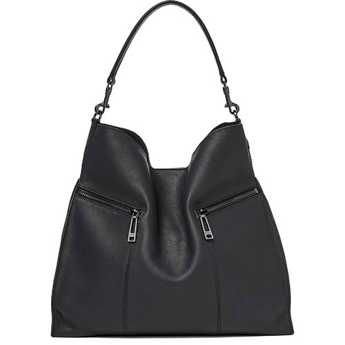 Trigger Pebbled Leather Hobo