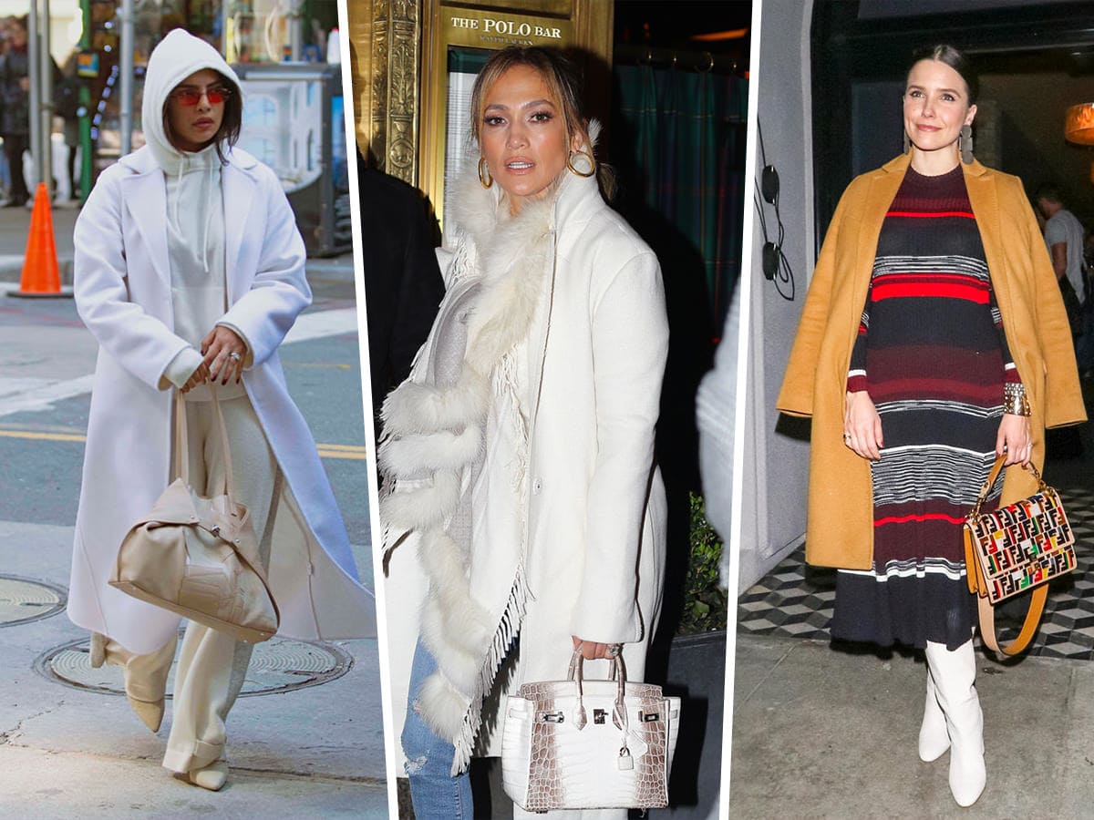 Celebs Enjoy Ideal Lighting with Bags from Fendi, Louis Vuitton