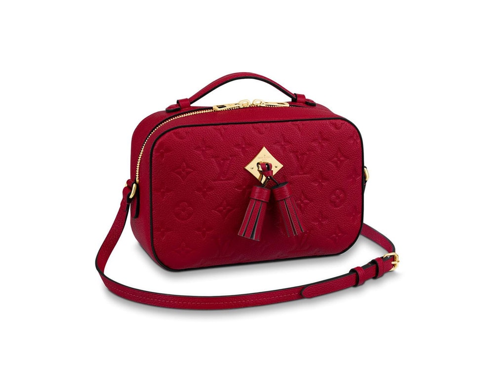 Louis Vuitton&#39;s Incredibly Popular Saintogne Bag Now Comes in Monogram Empreinte - PurseBlog