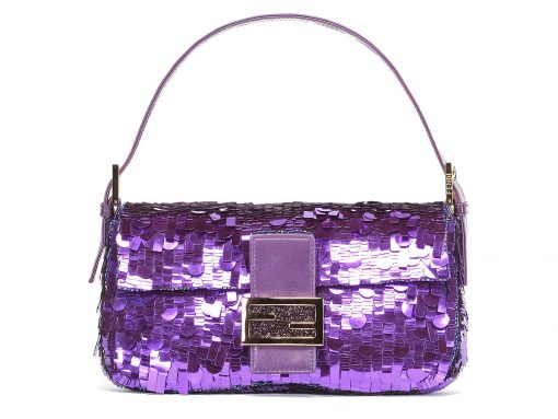 The Iconic Purple Sequin Fendi Baguette is Available For Pre-Order ...