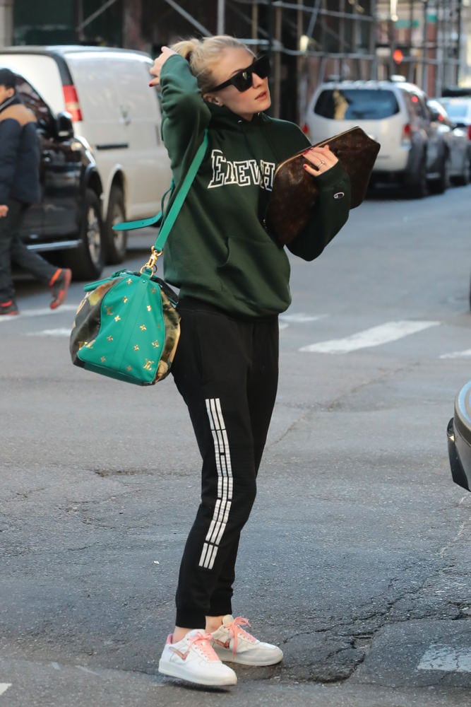 Louis Vuitton Street Style Logo Leggings Pants