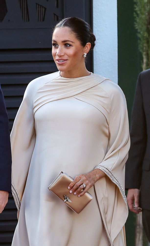 Meghan Markle Dior D-Bee Clutch