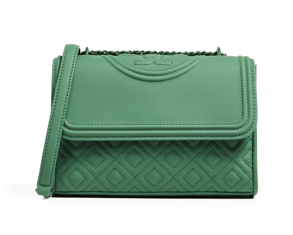 tory burch emerald green bag
