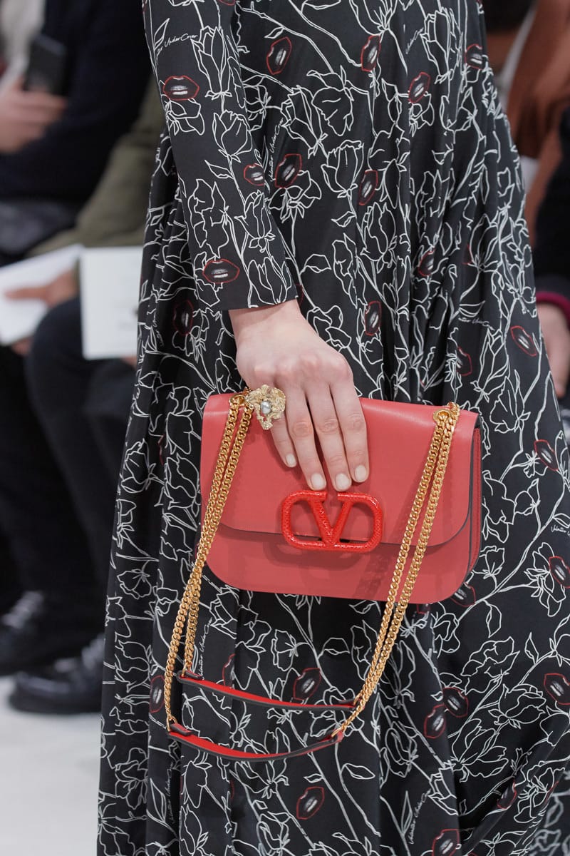 Valentino Continues to Push Its New Logo Bags for Fall 2019