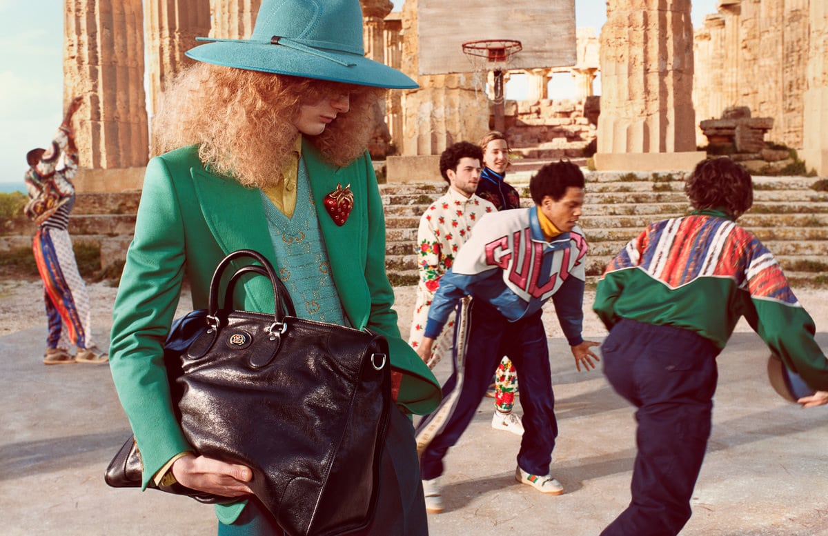 Gucci Goes Back In Time With Its Pre-Fall 2019 Campaign - PurseBlog