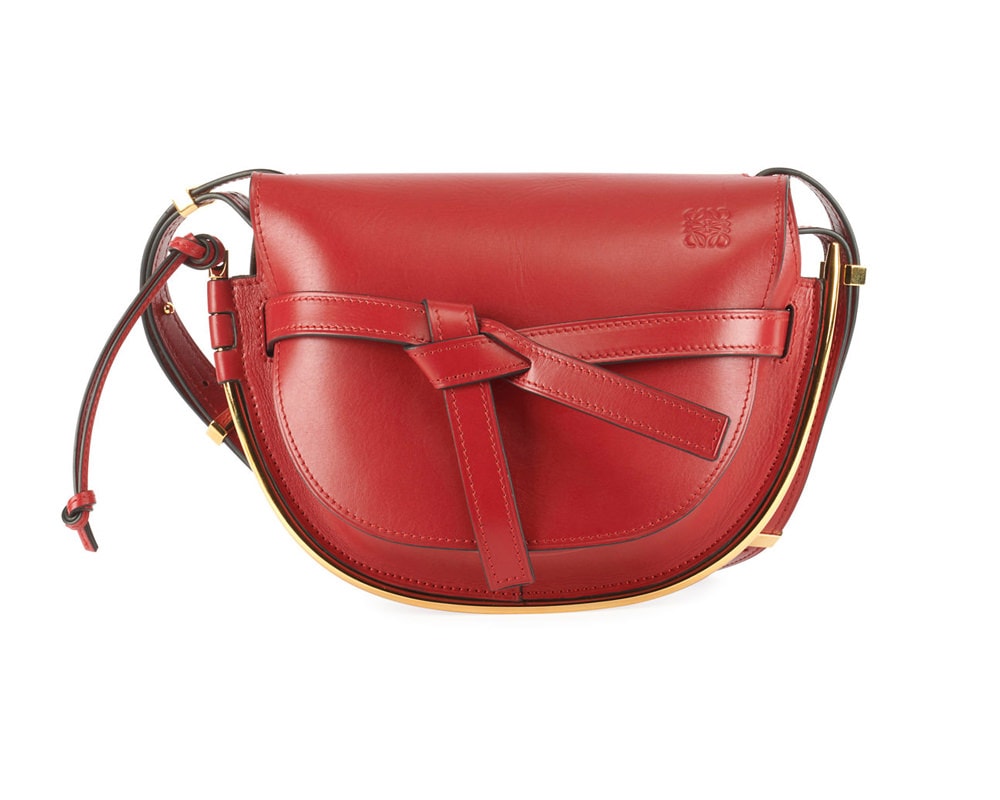 Atlanta Half Moon Shoulder Bag in Orange