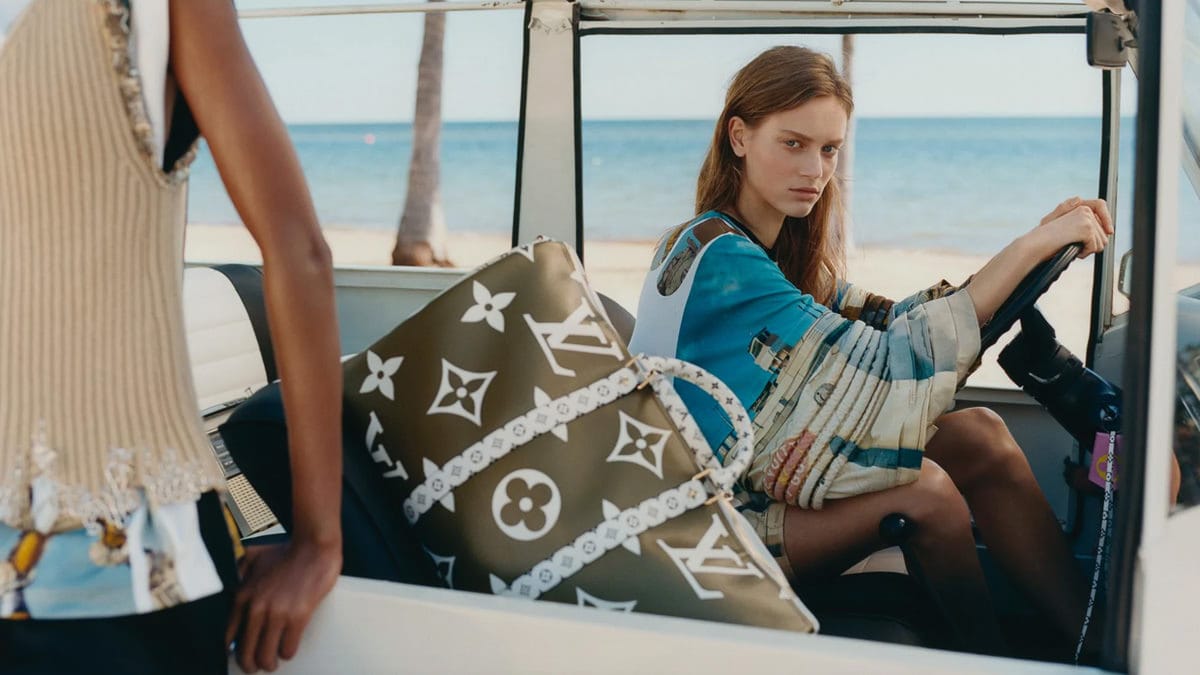 BLÉSNYA MINHER for LOUIS VUITTON Monogram Giant Summer 2019