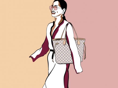 шаль louis vuitton