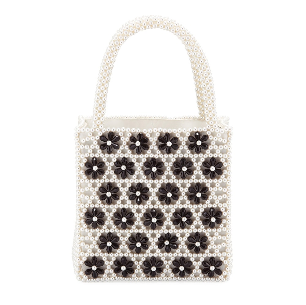 chanel crochet tote bag