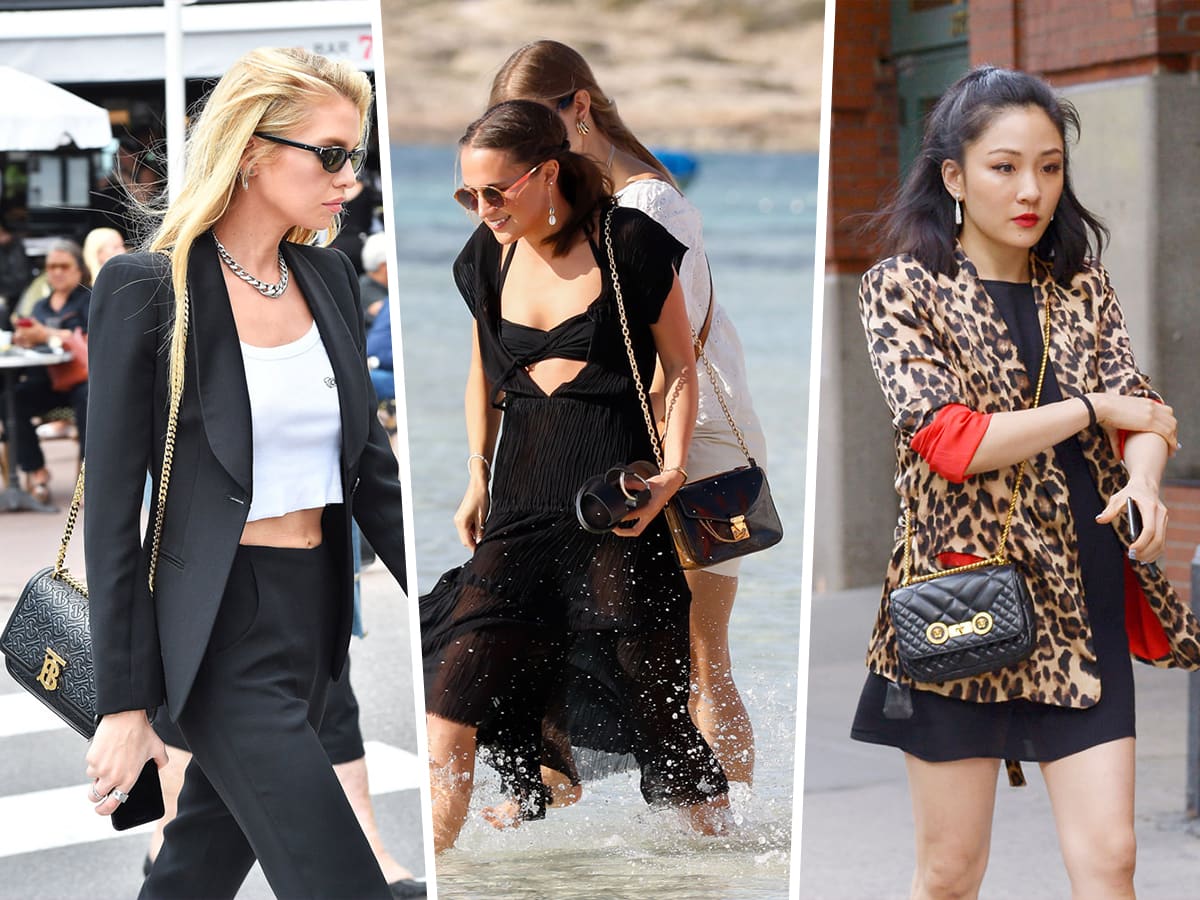 Celebs See 2019 Out With Bags From Louis Vuitton And Burberry