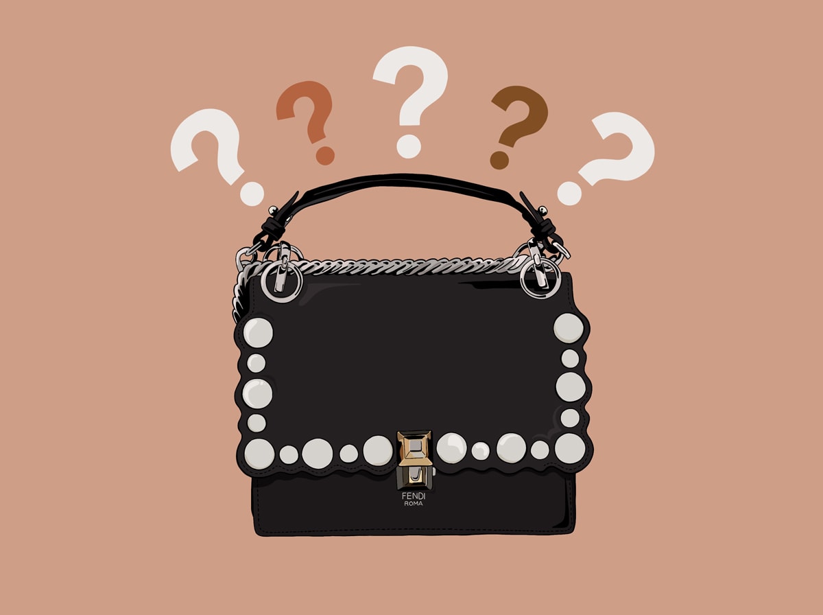 fendi bag with pearls