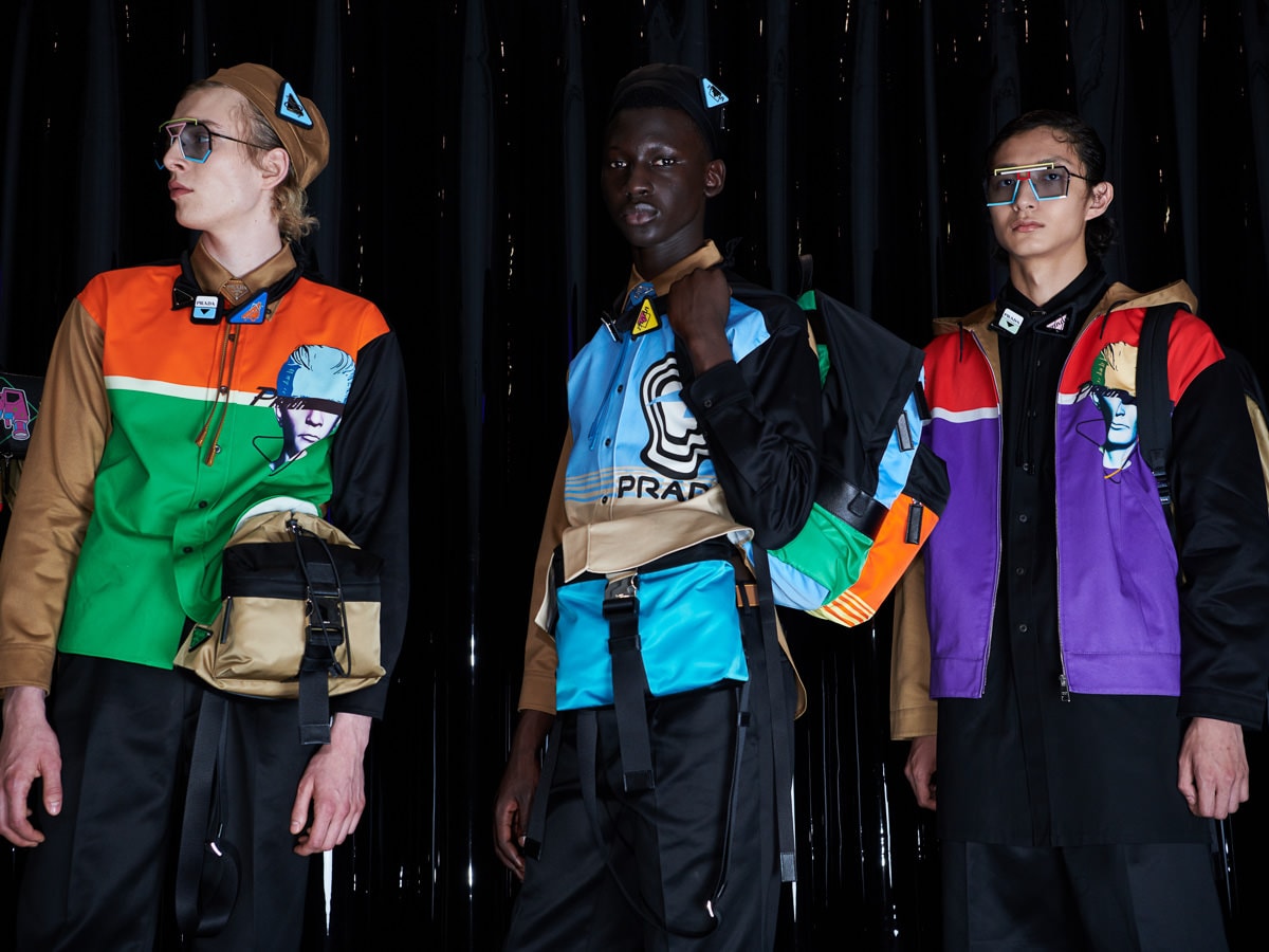 A Look at Bags From Prada&#39;s Spring/Summer 2020 Menswear Show - PurseBlog