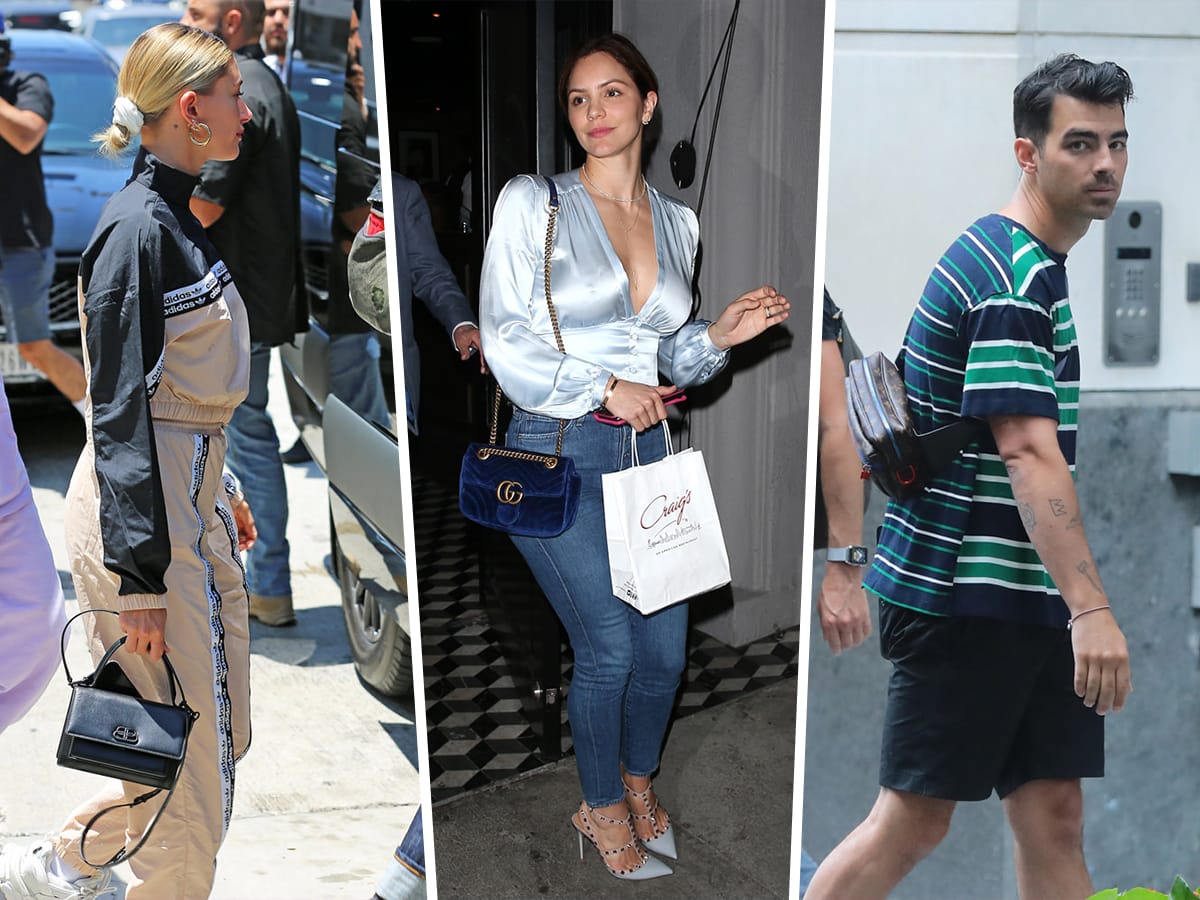 Celebs Travel By Train & Plane All Over the US and Europe with Bags from Louis  Vuitton & Gucci - PurseBlog