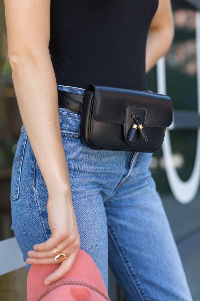 Is it hard to match the Celine belt bag in e with your