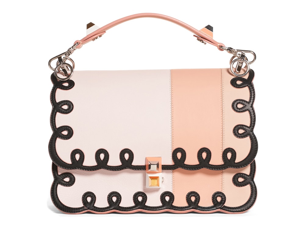 fendi kan i scalloped bag