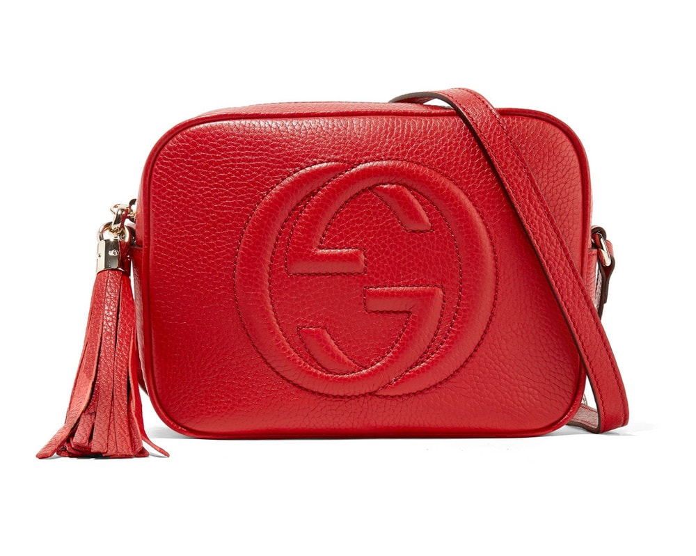 red disco gucci bag