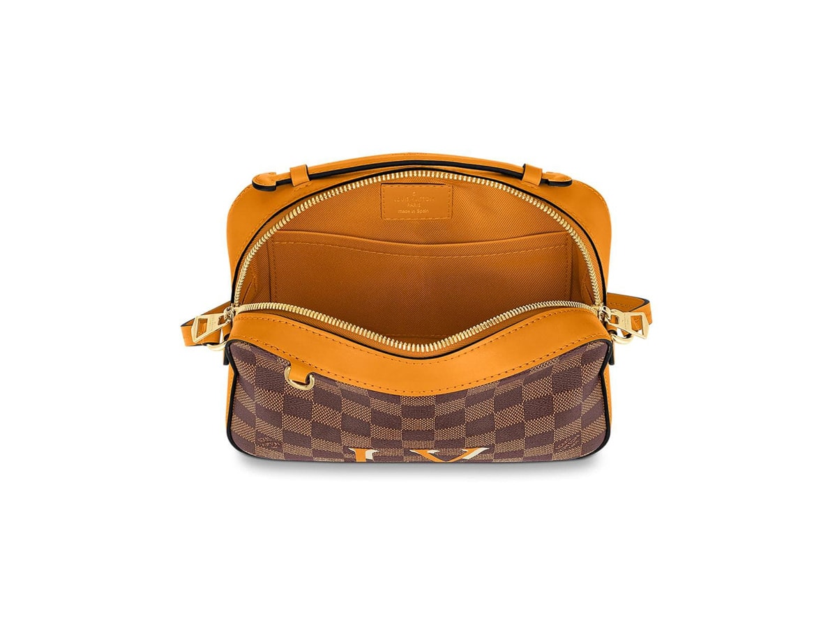 Louis Vuitton Damier Ebene Venus Santa Monica Camera Bag Crossbody