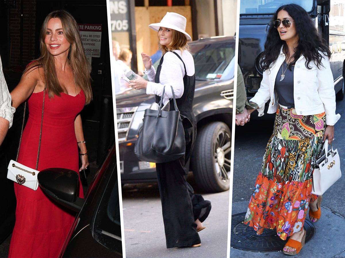 Celebs Have Now Decided That Bright White Bags Are Totally On