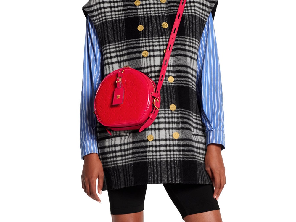 New for Pre-Fall 2019, the Louis Vuitton Boite Chapeau Souple Now Comes in Monogram Vernis ...