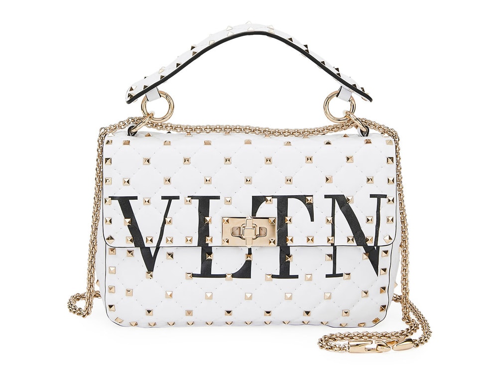 Loving Lately: The Valentino Rockstud Spike Chain Bag - PurseBlog