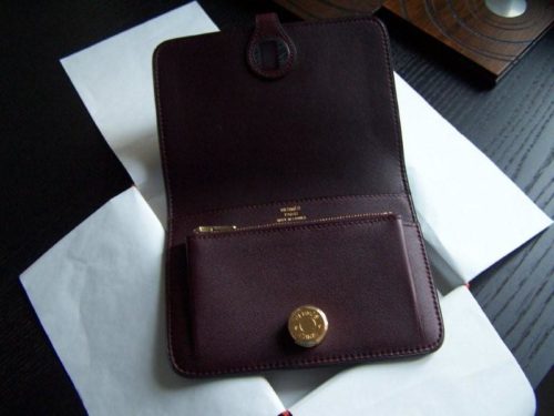hermes dogon compact wallet