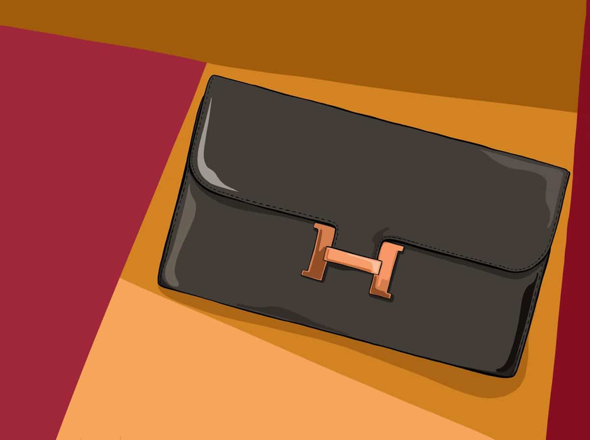 hermes phone wallet