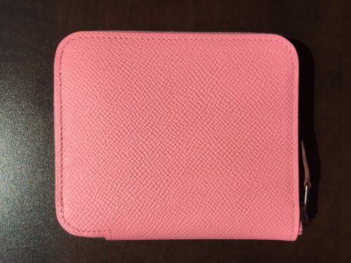 hermes silk in wallet review