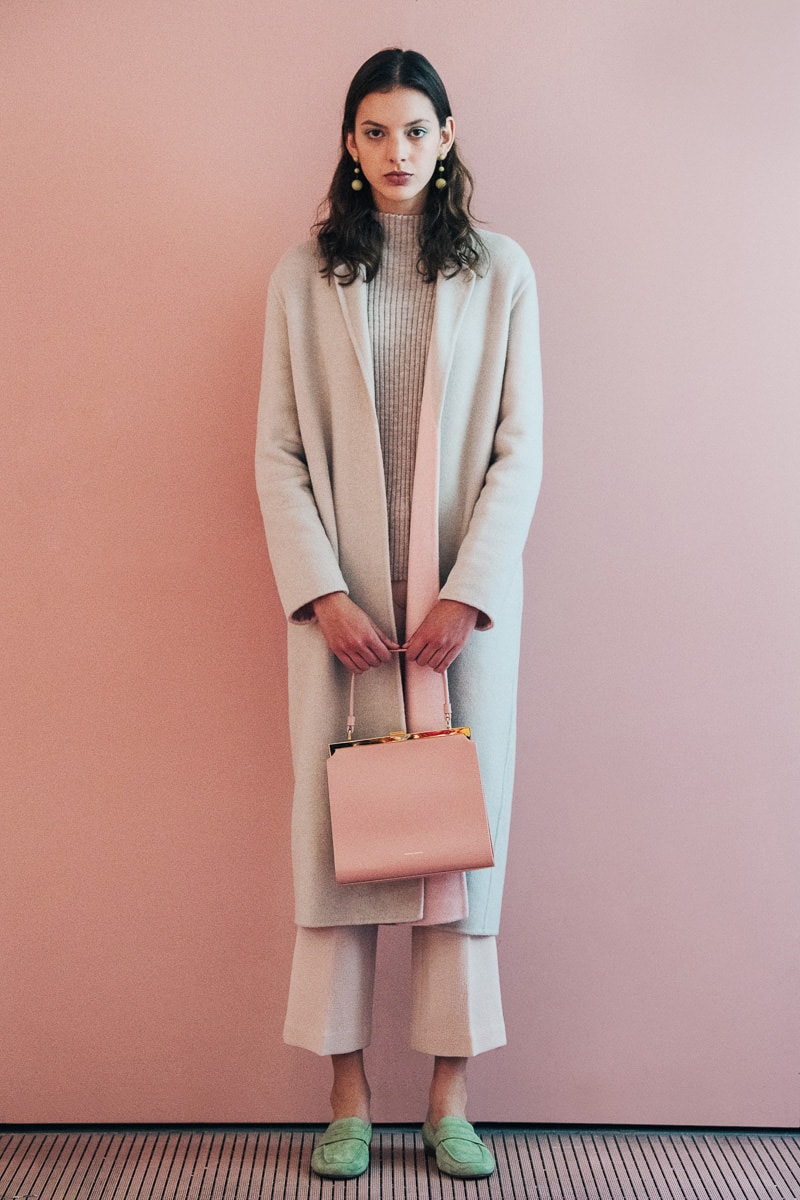 Mansur gavriel on sale elegant bag croc