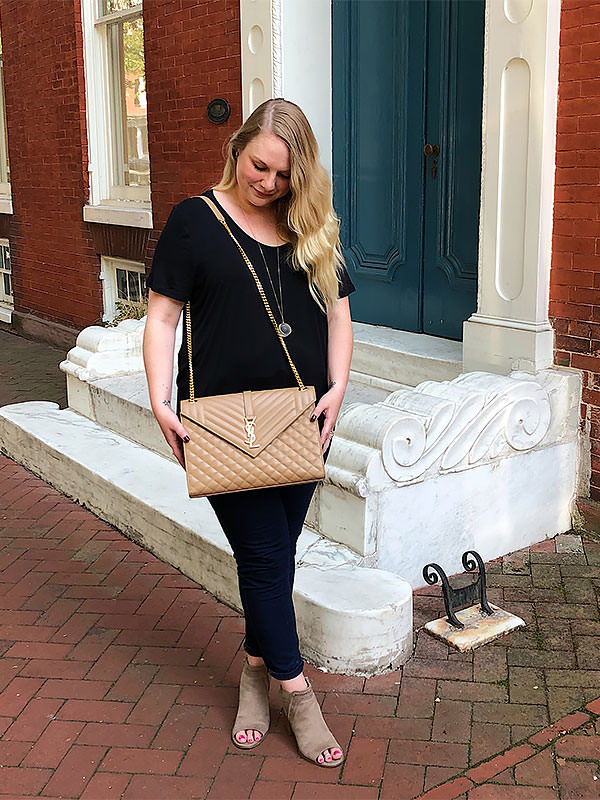 One Bag, Three Ways! How I Styled My Saint Laurent Envelope Bag - PurseBlog