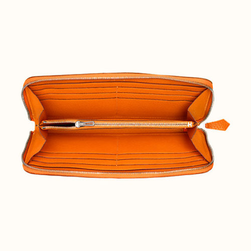 hermes zip around wallet