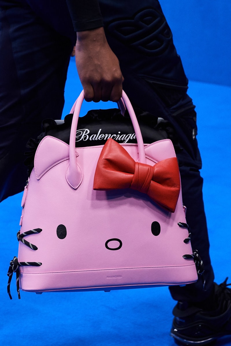 Balenciaga White Hello Kitty Shoulder Bag Balenciaga