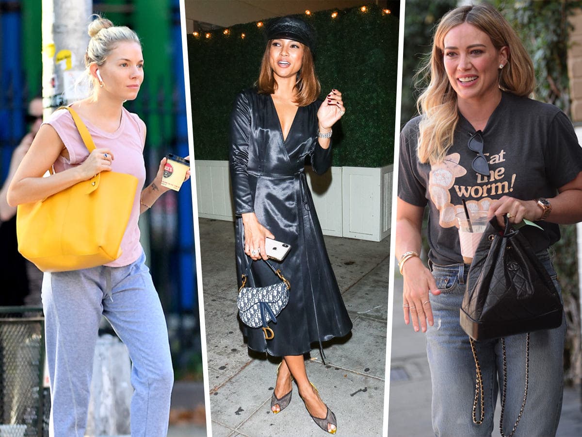 Back in the U.S., Celebs Step Out with Chanel, Frame and Dior