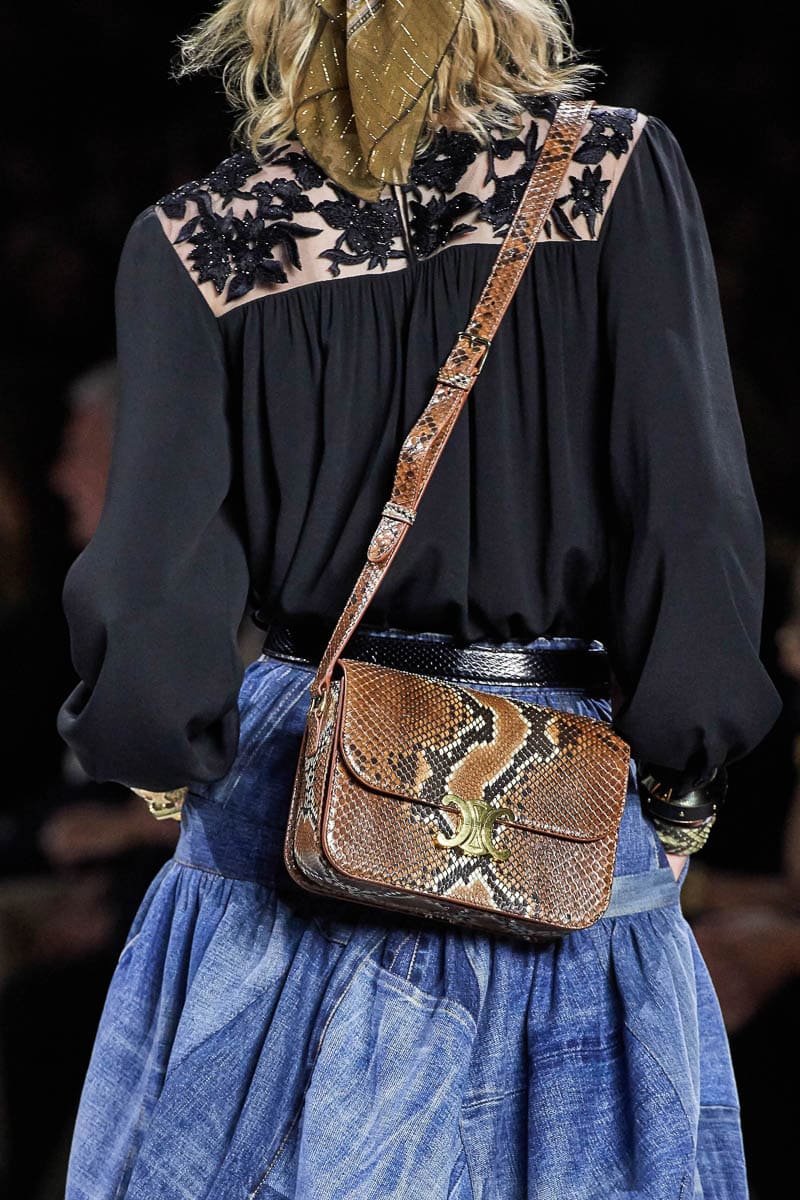 For Celine's Spring 2020 Bags, Hedi Slimane Focuses On Its