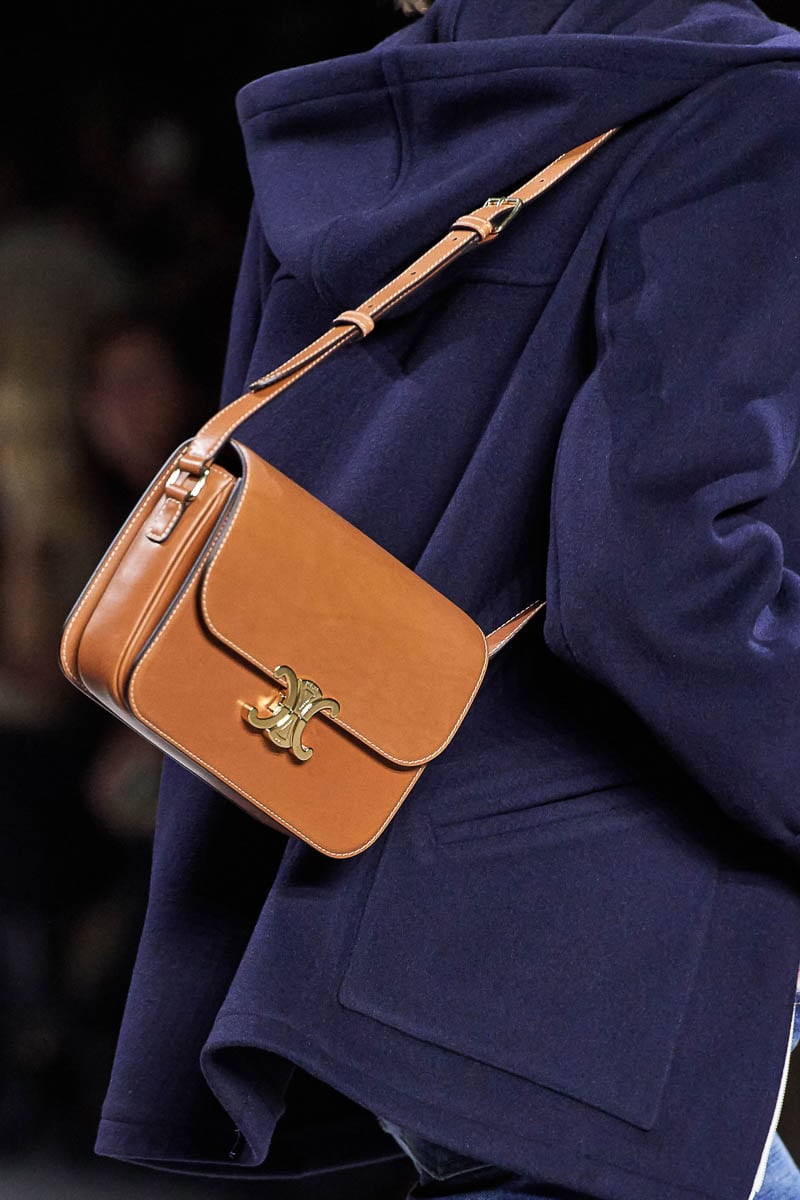Celine's Latest French Shaped Triomphe Bag Makes 2020's List Of Hottest It  Bags