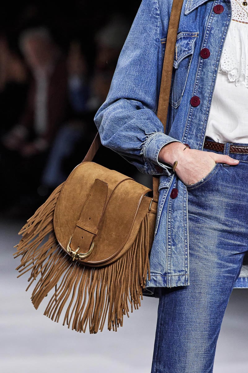 CELINE - CELINE WOMEN SUMMER 20 THE NEW CELINE BAG CELINE BUCKET MAILLON  TRIOMPHE IN TAN #CELINETRIOMPHE #CELINEBYHEDISLIMANE