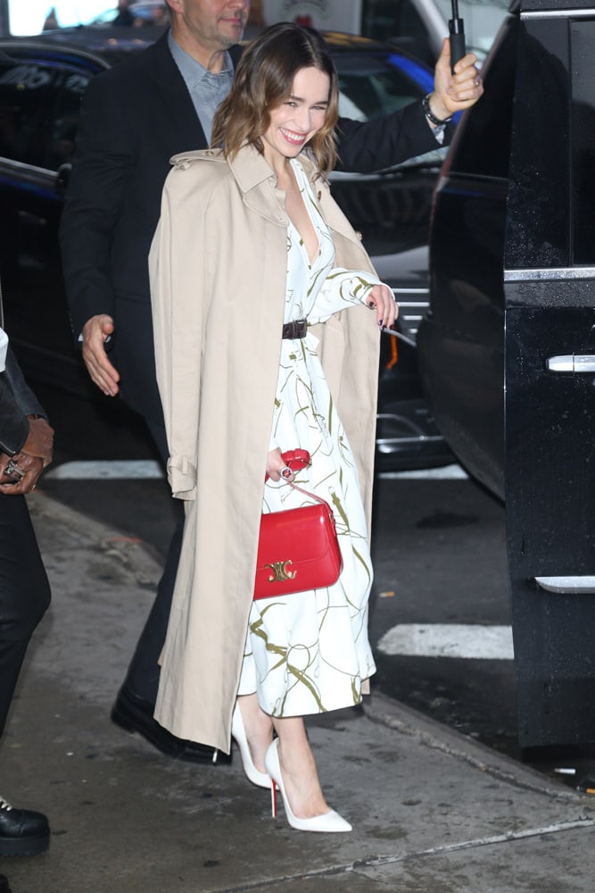 Celebs Promote Their Latest Works While Carrying Hermès, Louis Vuitton and  The Row Bags - PurseBlog