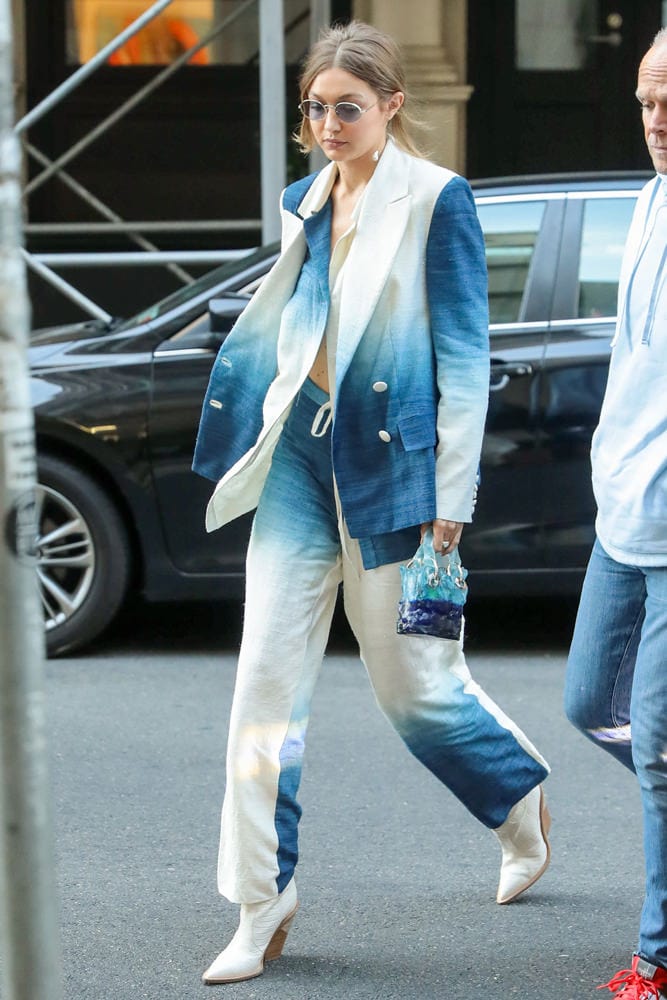 Gigi Hadid Spotted Carrying New Louis Vuitton Multi Pochette at