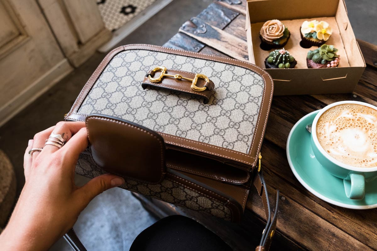 Sylvie 1969 Shoulder Bag - Gucci Outlet (Orlando Feb '22) waited in queue for 1 hr to see some discount horsebit items but fell in love with this one (similar body shape)