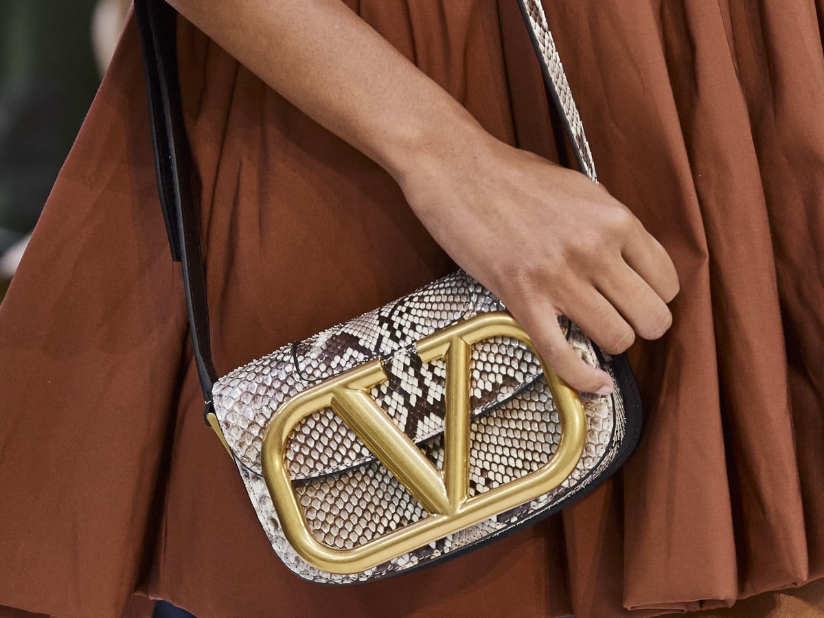 Valentino Spotlights Its New Logo In a Big Way for Spring 2020 - PurseBlog