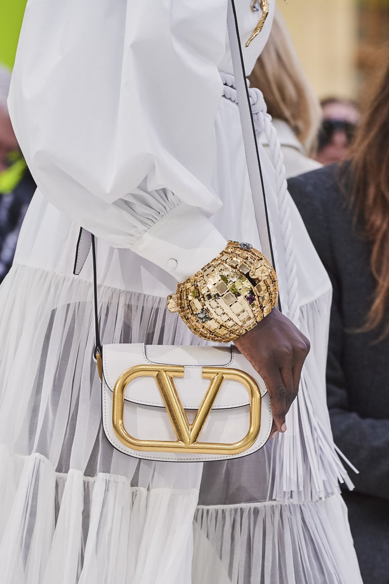 Valentino Spotlights Its New Logo In a Big Way for Spring 2020