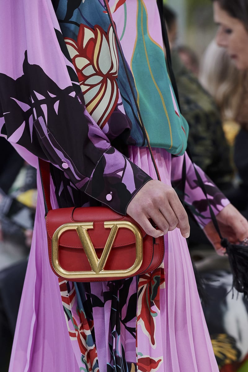 Valentino Spotlights Its New Logo In a Big Way for Spring 2020