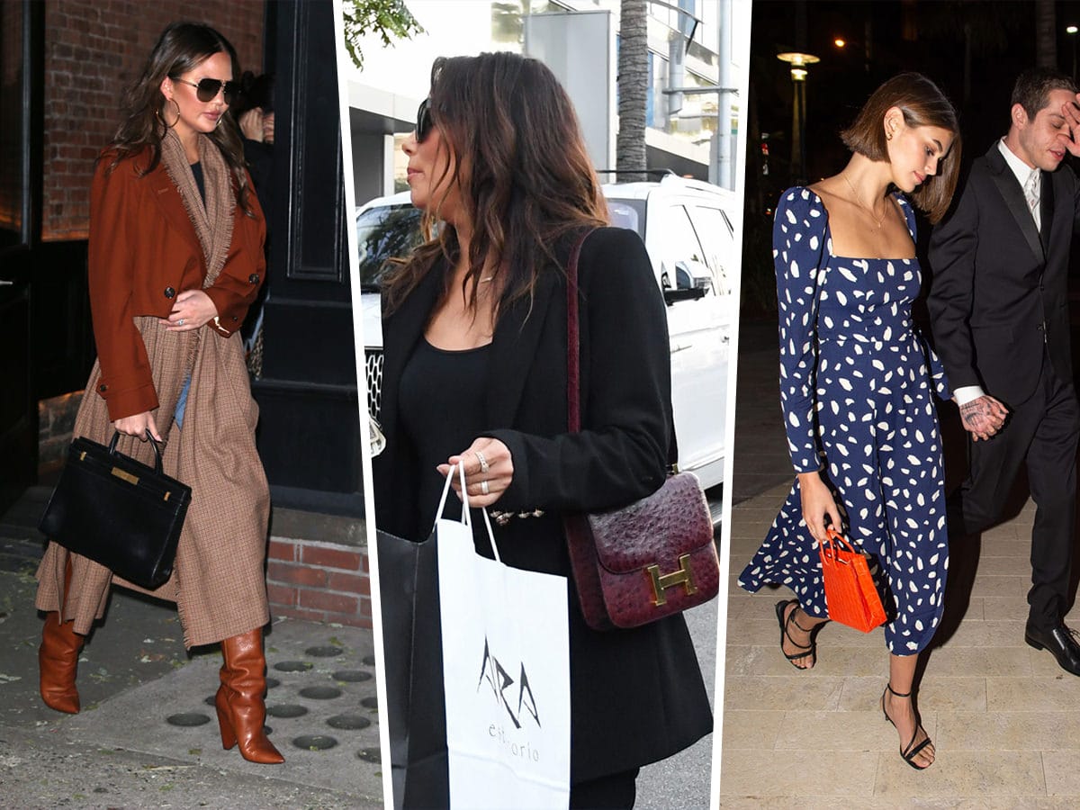Celebs Start Their Holiday Shopping with Bags from Saint Laurent, Hermès  and Medea - PurseBlog