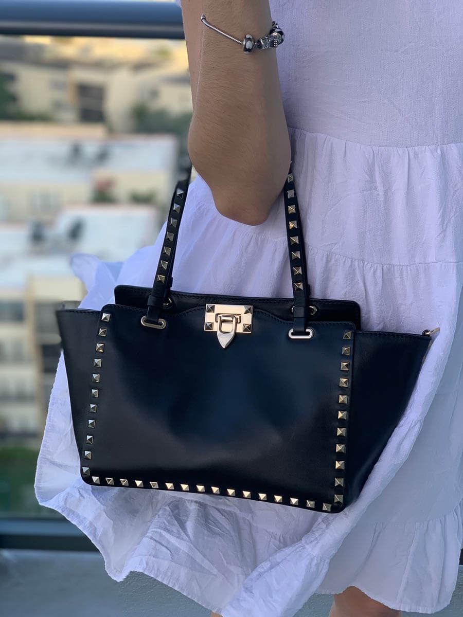 Valentino Rockstud Tote