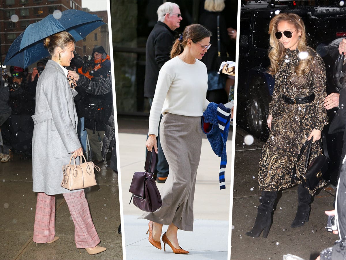 Celebs Get Caught in the Snow with Louis Vuitton, Coach and Tod's