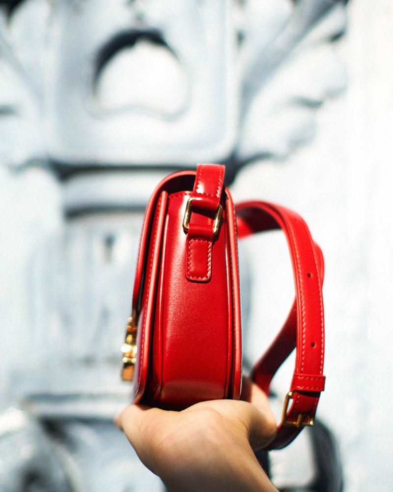 The History Of Celine's Iconic Triomphe Handbag