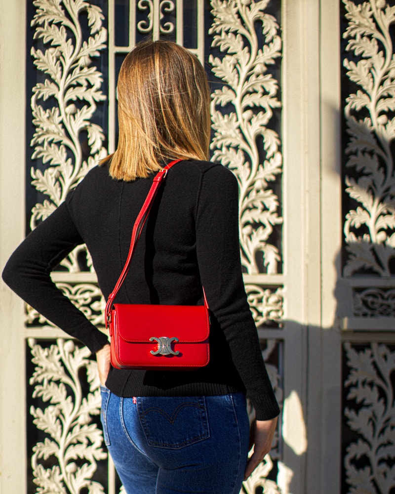 Celine Triomphe Bag Review: What It Fits & How to Wear It