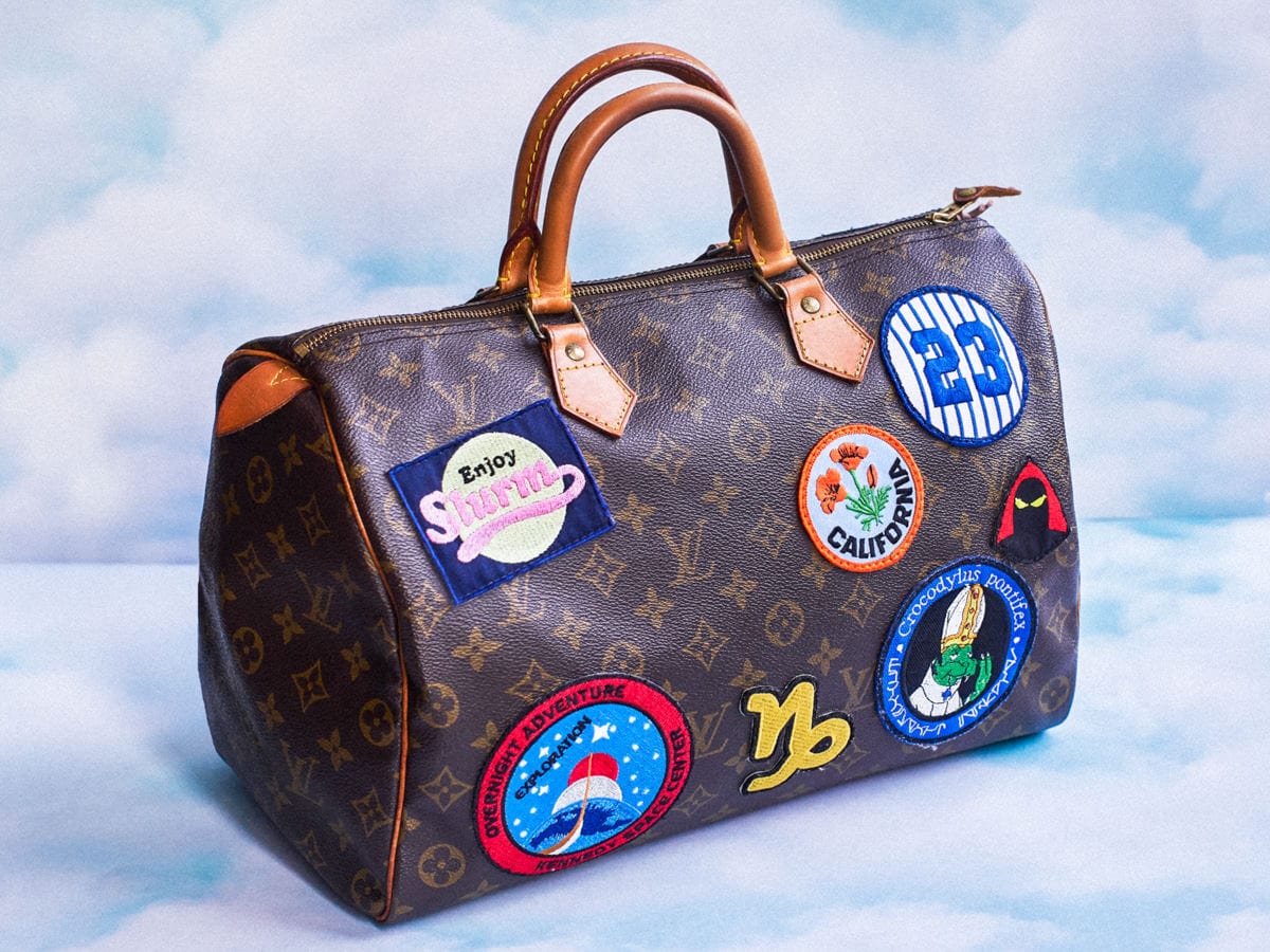 Louis Vuitton - Customized Speedy 40 by PatBo Handbag - Catawiki