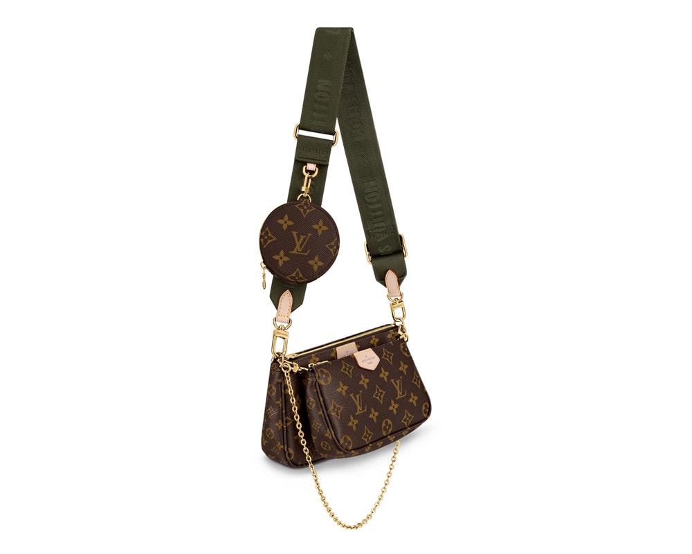 Louis Vuitton Multi Pochette Accessoires Light Pink Monogram